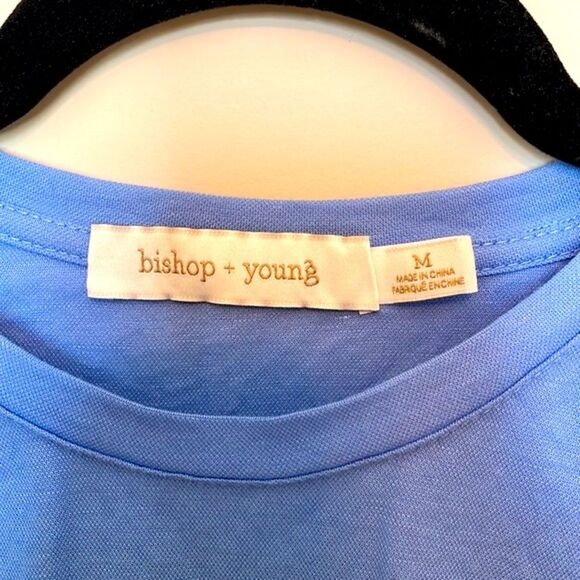 Bishop + Young Boardwalk Peplum Tee Sky Medium - Picture 6 of 9
